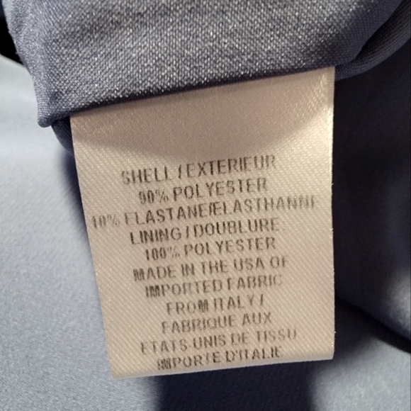 Milly Blue Italian Nicole Mini Dress Size 2 - Picture 6 of 8